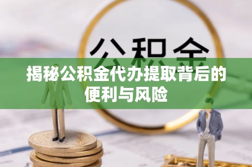 甘井子揭秘公积金代办提取背后的便利与风险