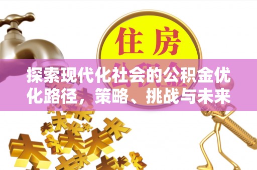 甘井子探索现代化社会的公积金优化路径，策略、挑战与未来展望