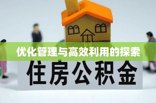 甘井子优化管理与高效利用的探索