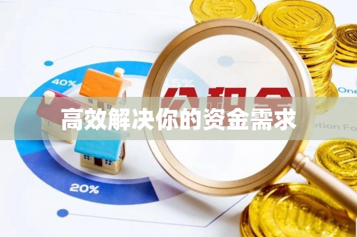甘井子高效解决你的资金需求
