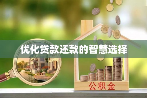 甘井子优化贷款还款的智慧选择