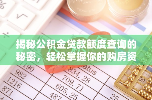 甘井子揭秘公积金贷款额度查询的秘密，轻松掌握你的购房资金